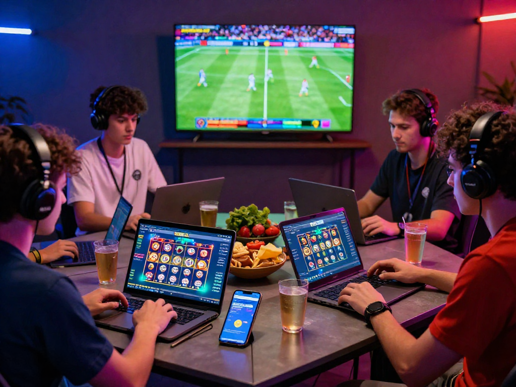 Engaged users exploring VEGAS4D for online betting during World Cup 2026